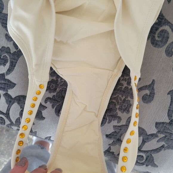 Roxy Swim Embellished Jeweled Suit Bikini XS - Picture 6 of 6